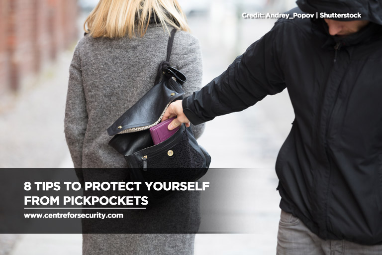 Pickpocket steal wallet from female bag Royalty Free Vector